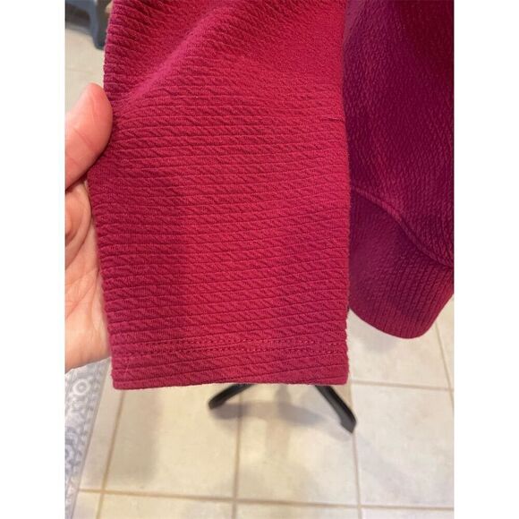 RBX Active Women's XL Maroon Cowl Neck Pullover Sweater Long Sleeve - Picture 5 of 11
